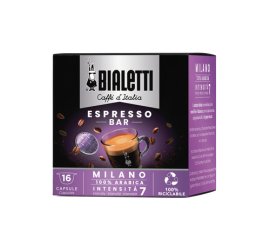 Bialetti Milano Capsule caffè Tostatura leggera 16 pz