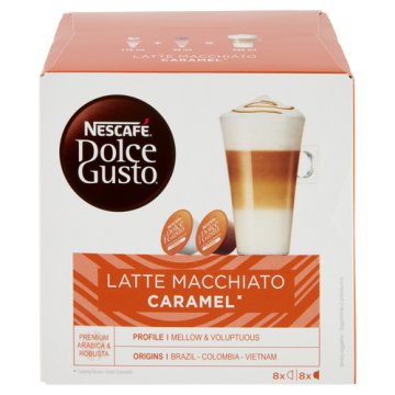 Nescafé Dolce Gusto Latte Macchiato Caramel 16 Capsule