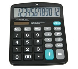 New Majestic K30 calcolatrice Desktop Calcolatrice con display Nero
