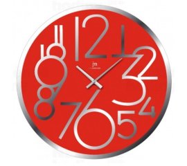 Lowell 14892R orologio da parete e da tavolo Orologio al quarzo Rotondo Rosso