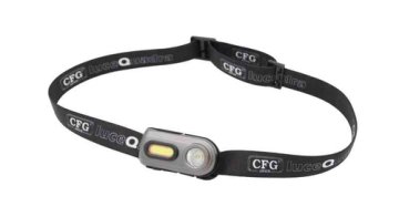 CFG Twin Light Nero, Grigio Torcia a fascia LED