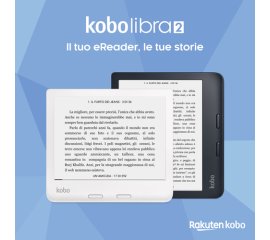Rakuten Kobo Libra 2 lettore e-book Touch screen 32 GB Wi-Fi Bianco