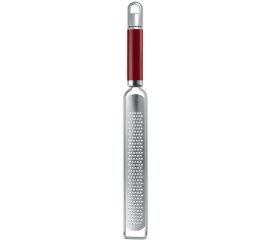 KitchenAid KGEM3114ER grattugia e spiralizzatore manuali Grattugia piatta Rosso, Acciaio inossidabile