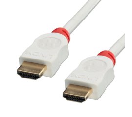 Lindy 41413 cavo HDMI 3 m HDMI tipo A (Standard) Rosso, Bianco