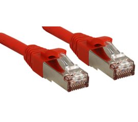 Lindy Cat.6 SSTP / S/FTP PIMF Premium 5.0m cavo di rete Rosso 5 m
