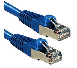 Lindy 47145 cavo di rete Blu 0,3 m Cat6a S/FTP (S-STP)
