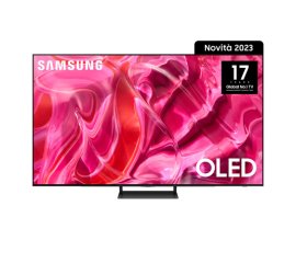 Samsung Series 9 TV QE55S90CATXZT OLED 4K, Smart TV 55" Processore Neural Quantum 4K, Dolby Atmos e OTS Lite, Titan Black 2023