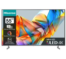 Hisense 55U69KQ TV 139,7 cm (55") 4K Ultra HD Smart TV Wi-Fi Grigio 600 cd/m²