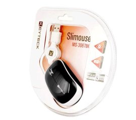 Keyteck MS-3067BK mouse Ambidestro USB tipo A Ottico