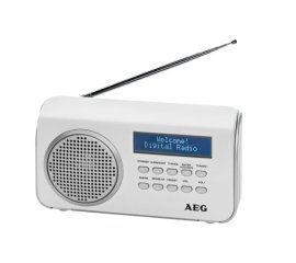 AEG DAB 4130 Portatile Digitale Bianco radio