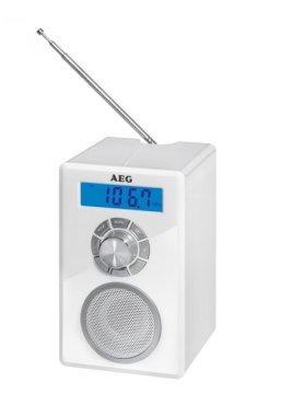 AEG MR 4139 BT Portatile Digitale Bianco radio