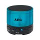 AEG BSS 4826 2.1 portable speaker system Nero, Blu 2