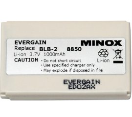 Minox BLB-2 Ioni di Litio 1000mAh 3.7V batteria ri