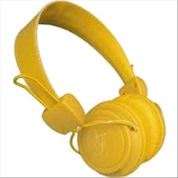 ORIGINAL FAKE 002 YELLOW - CUFFIE ON EAR CON CONTROL TALK