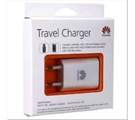 HUAWEI TRAVEL CHARGER USB ORIGINALE COLORE BIANCO