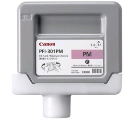 CANON PFI-301PM SERBATOIO MAGENTA FOTOGRAFICO PER IPF9X00/8X00-SERIE S 330 ML