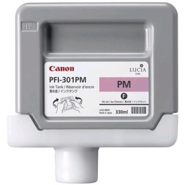 CANON PFI-301PM SERBATOIO MAGENTA FOTOGRAFICO PER IPF9X00/8X00-SERIE S 330 ML