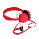 NOKIA WH-520 KNOCK HEADSET CUFFIA STEREO RED 2