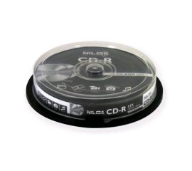 NILOX CD-R 80M 52X 700MB CONF.10 Pz.