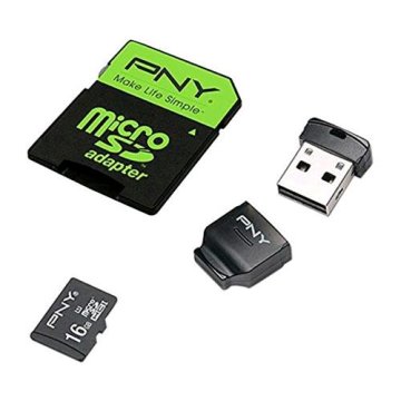 PNY MicroSDHC High Performance Kit 16GB 16GB Micro